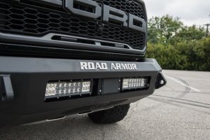 Ford Raptor Bumper - Front - Road Armor - Stealth Non-Winch - Tex Blk - `17-`20